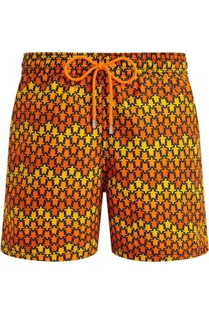 Vilebrequin Herringbones Turtles swim shorts