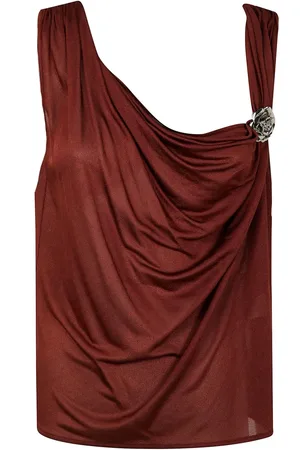BLUMARINE Brooch-detail top