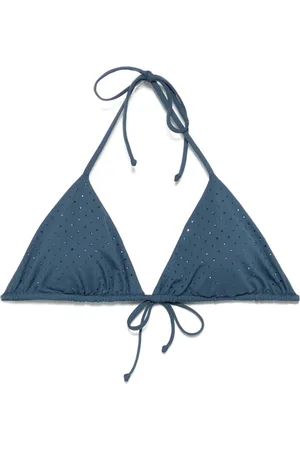 FISICO Rhinestone-embellished bikini top
