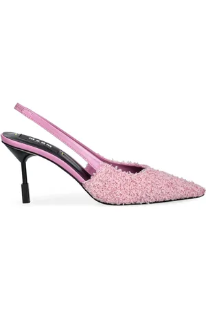 Msgm 85mm slingback pumps