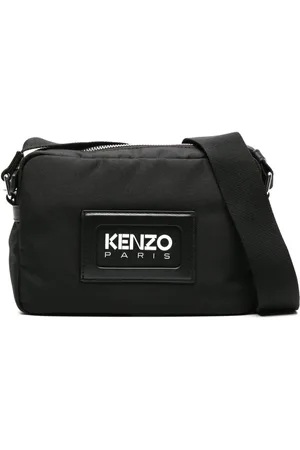 Kenzo Logo-embossed messenger bag