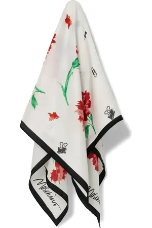 Moschino Floral-print scarf