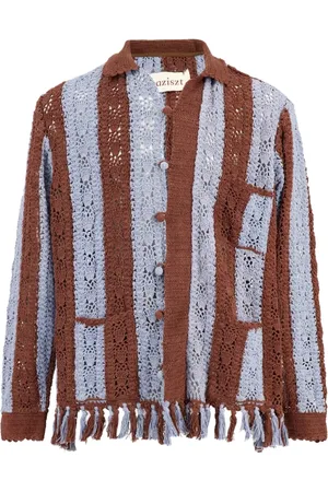 Baziszt Crochet-knit shirt