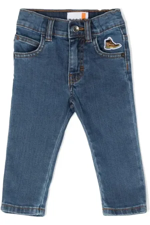 Timberland Boot patch-detail jeans