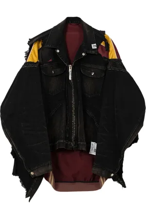 Maison Mihara Yasuhiro Layered denim jacket