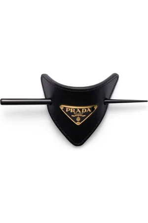 Prada Leather hair clip