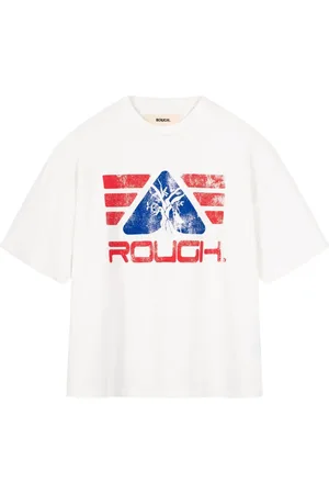 ROUGH. Logo-print T-shirt