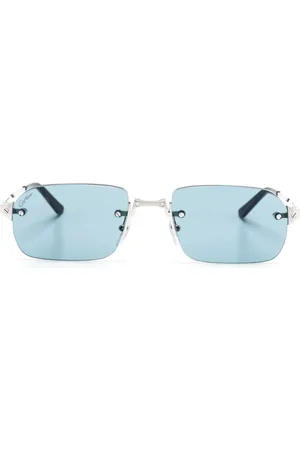 Cartier Santos rectangle-frame sunglasses