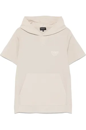 Emporio Armani Logo-patch hoodie