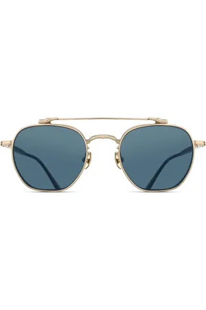 MATSUDA Geometric-frame sunglasses