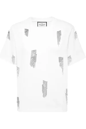 Philipp Plein Fringed t-shirt