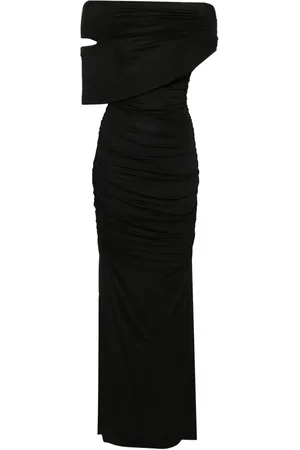 BLUMARINE Ruched maxi dress