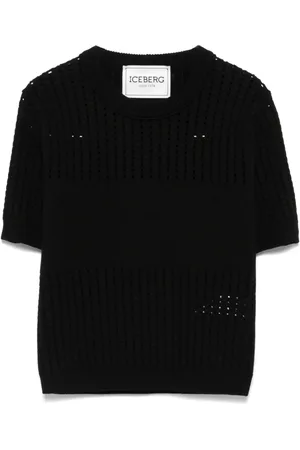 Iceberg Waffle-knit T-shirt