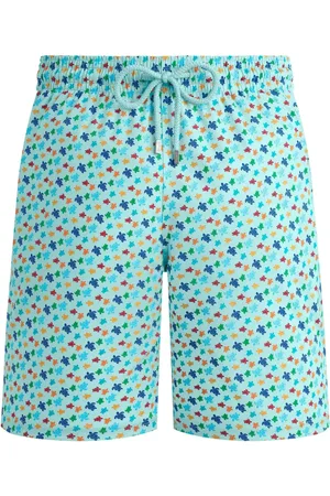 Vilebrequin Micro Ronde Des Tortues Rainbow swim shorts