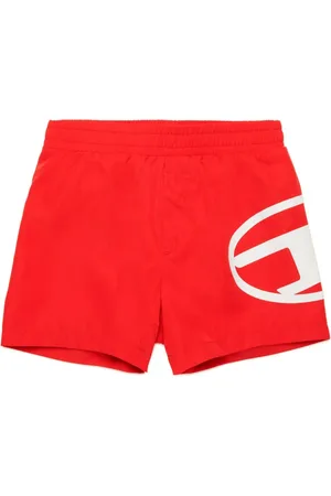 Diesel Logo-print swim shorts