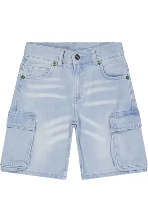 BARROW Denim cargo shorts