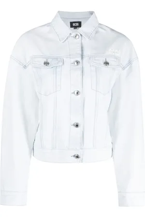 GCDS Denim biker jacket