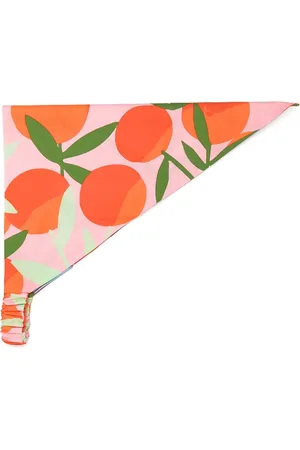 Mimisol Oranges-print cotton bandana