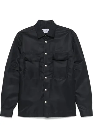 D4.0 Detachable-sleeves shirt jacket