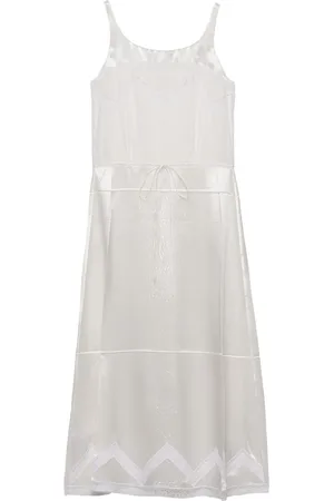 Prada Embroidered midi dress