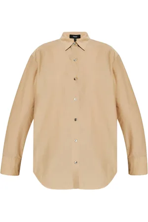 THEORY Long-sleeve button-up shirt