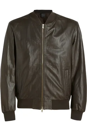 GIOCASTA Bomber leather jacket