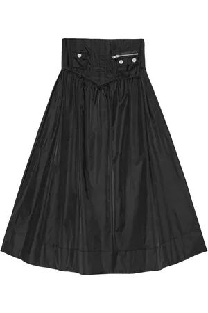 Ganni High-waisted maxi skirt