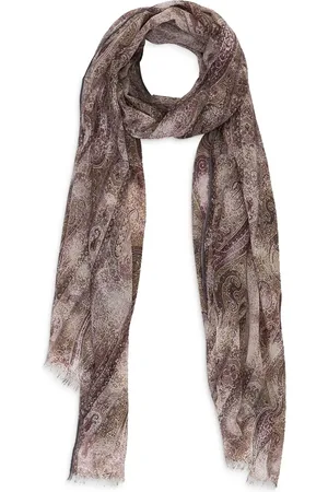 Loro Piana Paisley-print cashmere scarf