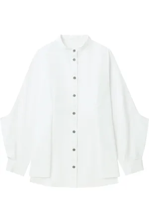 ENFÖLD Draped-detail shirt