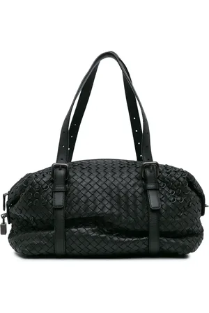 Bottega Veneta 2012-2024 Nappa Intrecciato Rings Montaigne shoulder bag