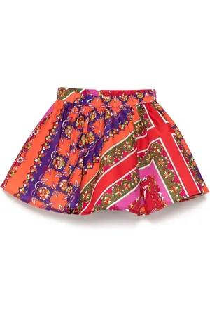 PUCCI Junior Floral-print skirt