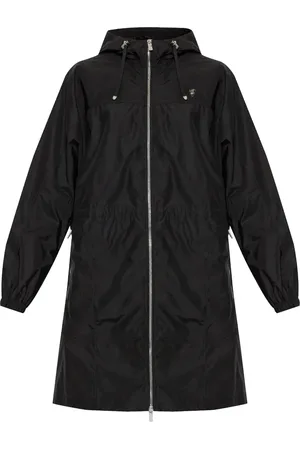 Burberry Logo-plaque coat