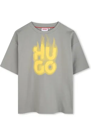 HUGO BOSS Logo-print cotton t-shirt