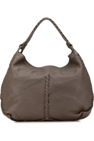 Bottega Veneta 2012-2024 Large Washed Cervo Deerskin hobo bag