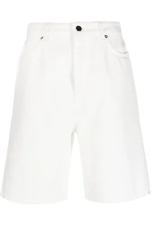Loulou de Saison Straight-leg denim shorts