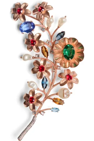 VALENTINO GARAVANI Papier Floral brooch
