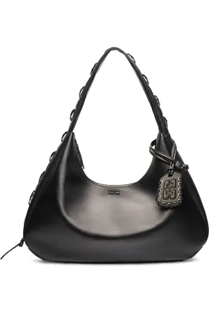 Ganni XXL leather shoulder bag