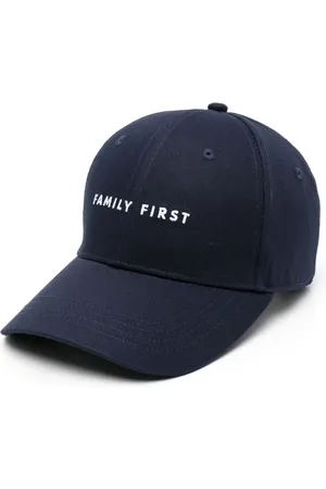 Family First Embroidered-logo twill cap