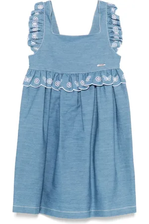 PATACHOU Embroidered-detailed dress