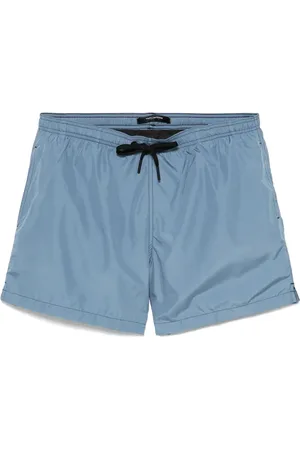 TAGLIATORE Patch-pocket swim shorts