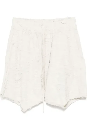JULIUS Drop Crotch Fibroin shorts