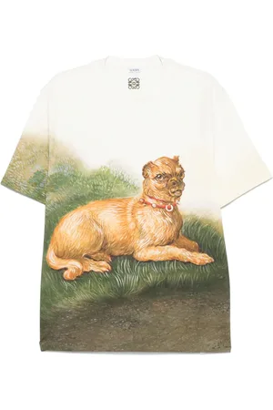 Loewe Brussels Griffon-print T-shirt