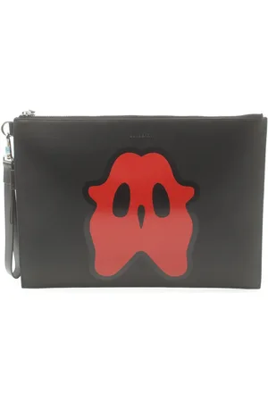Burberry 2000s monster-graphic clutch bag