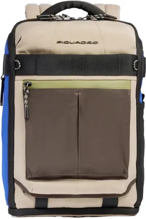 Piquadro Logo-embossed backpack