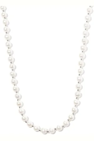 Hatton Labs Classic pearl chain necklace