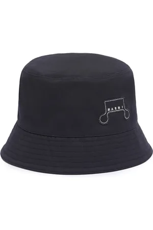 Marni Logo-appliqué bucket hat