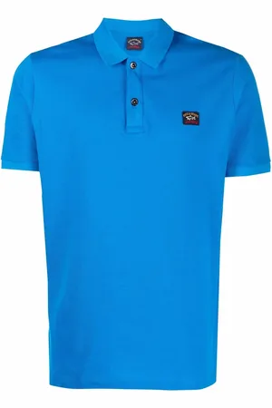 Paul & Shark Logo-patch cotton polo shirt