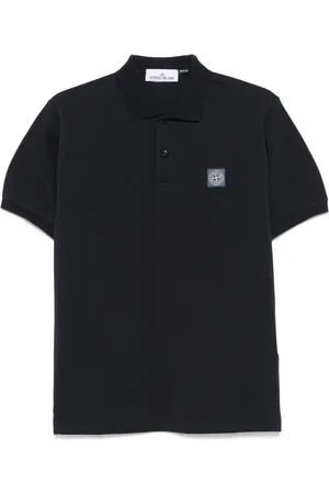 Stone Island Compass-motif polo shirt