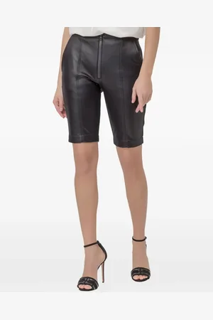 BROGNANO Leather shorts