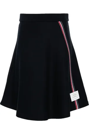 Thom Browne Cotton midi skirt
